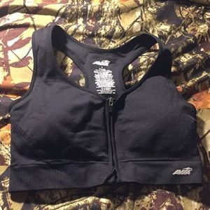 Avia zip up sports bra